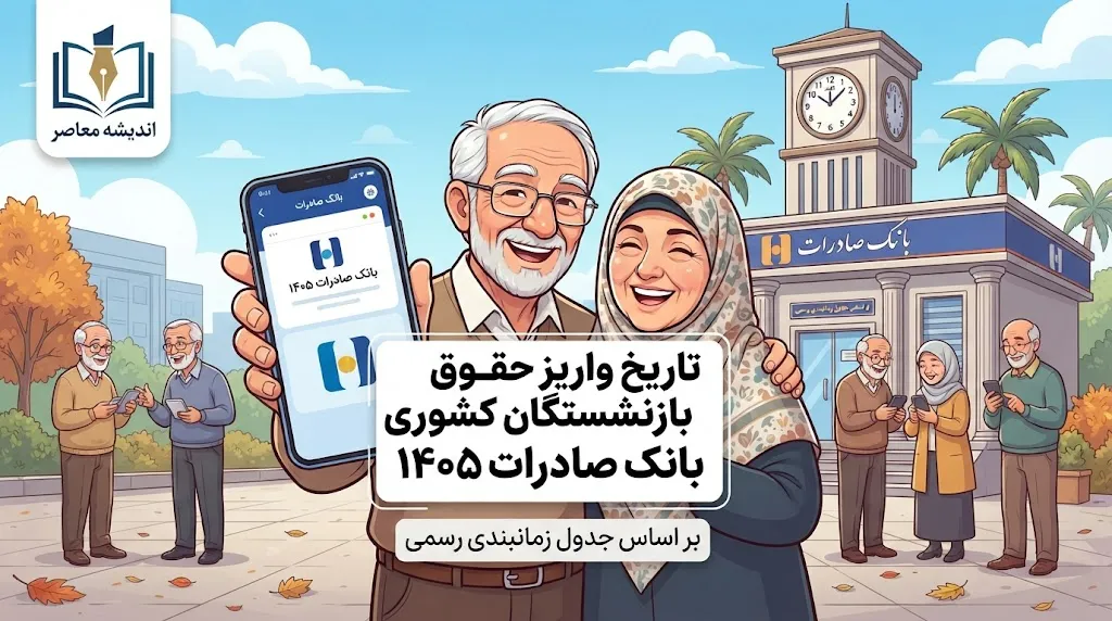 واریز حقوق بازنشستگان کشوری شهریور ۱۴۰۵ از امروز؛ زمان پرداخت حقوق فرهنگیان بازنشسته و نحوه مشاهده فیش حقوقی