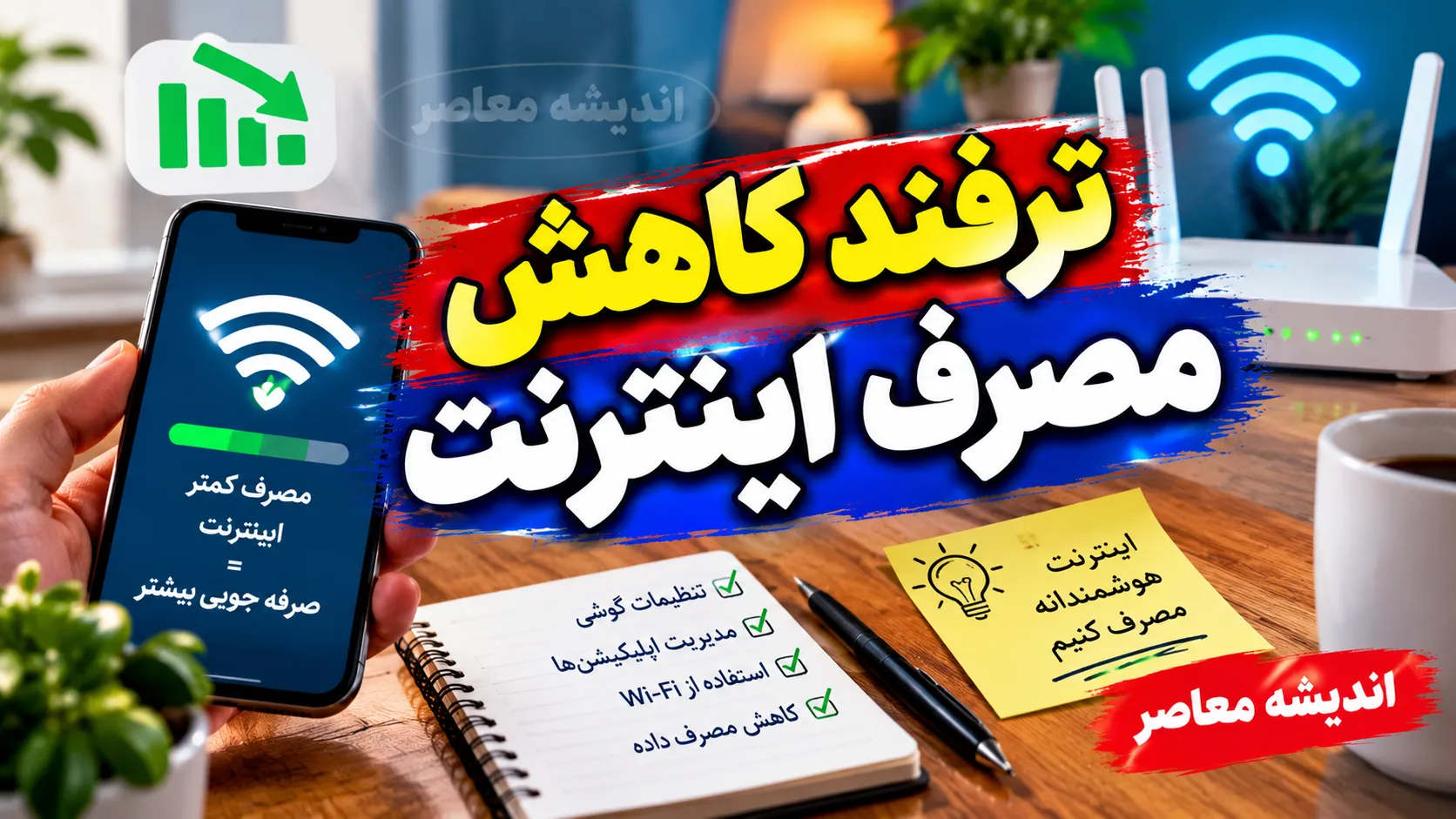 ترفند کاهش مصرف اینترنت گوشی؛ با این تنظیمات ساده حجم بسته اینترنت را دیرتر تمام کنید