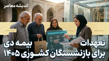 تعهدات بیمه دی برای بازنشستگان کشوری ۱۴۰۵؛ جدول کامل سقف پوشش بیمه تکمیلی