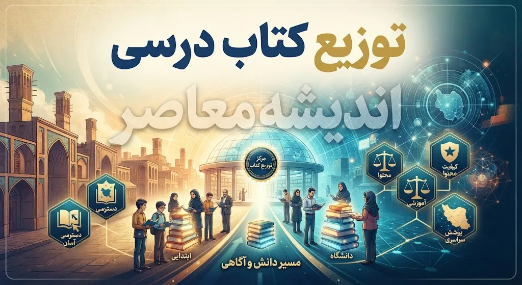 زمان توزیع کتاب درسی ۱۴۰۵-۱۴۰۶ اعلام شد؛ کتاب ها از ۲۴ شهریور به مدارس می رسند