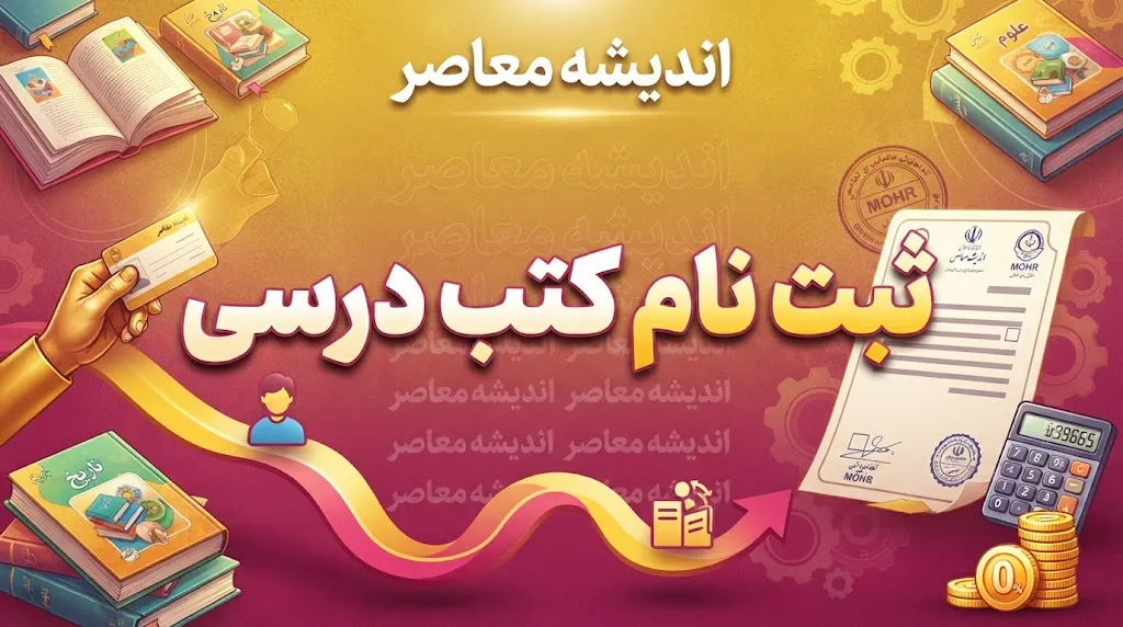 ثبت نام کتب درسی ۱۴۰۵-۱۴۰۶ آغاز شد؛ نحوه سفارش کتاب درسی دانش آموزان / ثبت نام کتب درسی ۱۴۰۵-۱۴۰۶ در سامانه مای مدیو و irtextbook؛ راهنمای کامل سفارش کتاب / ثبت نام کتب درسی پایه اول، هفتم و دهم؛ نحوه ثبت سفارش کتاب های درسی