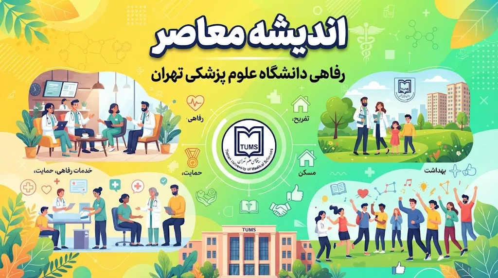 رفاهی دانشگاه علوم پزشکی تهران | سامانه رفاهی کارکنان، خدمات رفاهی و راهنمای ورود