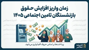زمان واریز افزایش حقوق بازنشستگان تأمین اجتماعی ۱۴۰۵ مشخص شد؛ جزئیات معوقات فروردین و اردیبهشت و آخرین وضعیت پرداخت