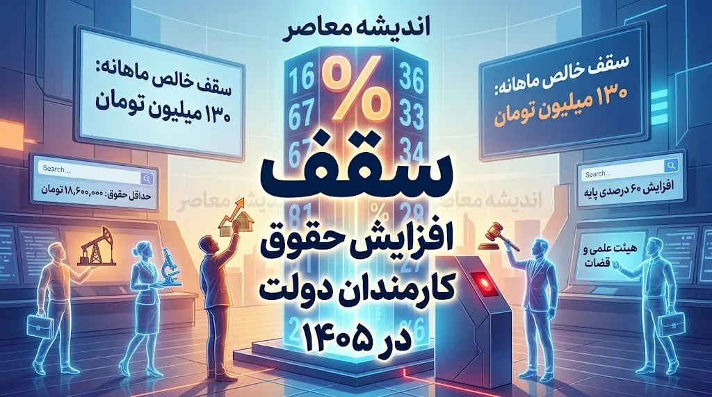 مبلغ افزایش حقوق کارمندان دولت ۱۴۰۵ | حقوق کارمندان چقدر زیاد شد؟ | جدول افزایش حقوق و جزئیات دریافتی شهریور