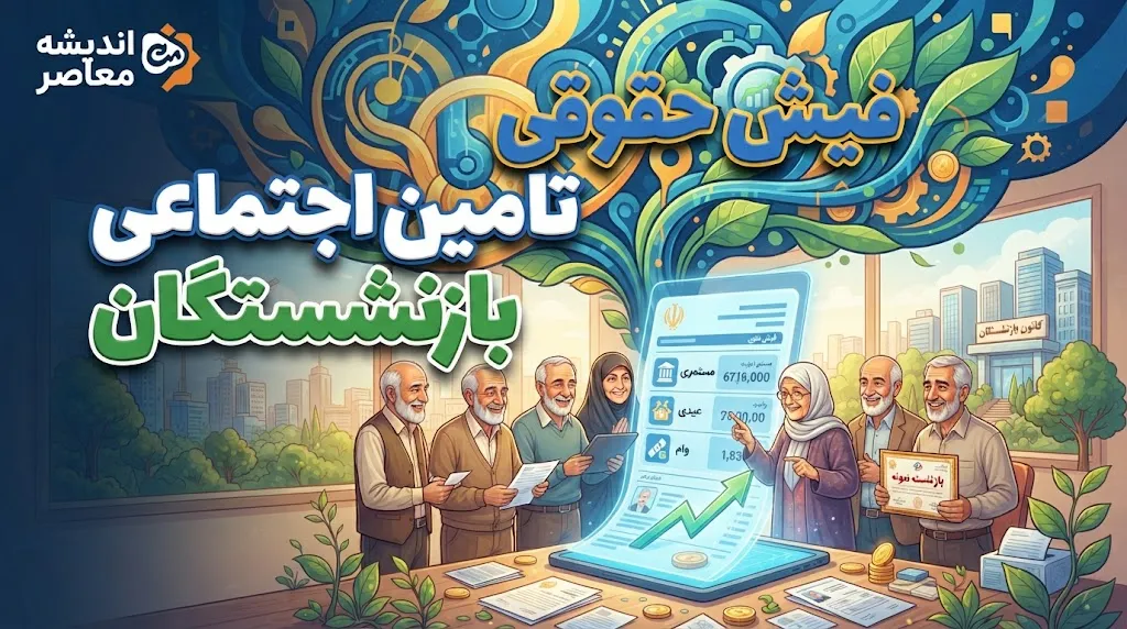 مشاهده فیش حقوقی بازنشستگان تأمین اجتماعی در سال ۱۴۰۵ + راهنمای کامل و نکات کلیدی