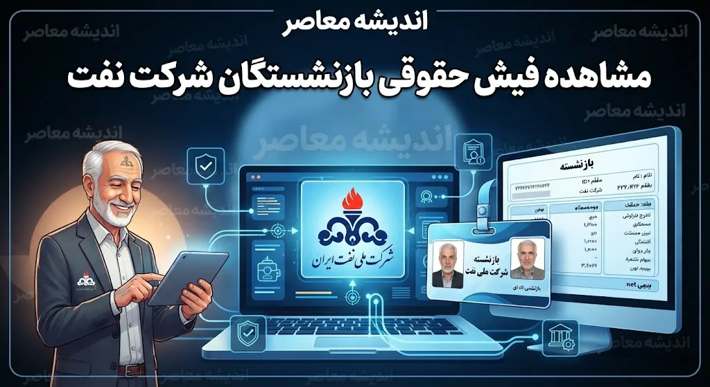 مشاهده فیش حقوقی بازنشستگان شرکت نفت ۱۴۰۵؛ ورود به سامانه سما و دریافت فیش حقوقی