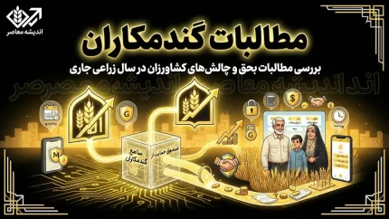 مطالبات گندمکاران | پرداخت ۷۰ درصد انجام شد + مهلت تسویه ۳۰ درصد باقی‌مانده تا پایان شهریورماه و هشدار درباره تأخیر در کشت پاییزه