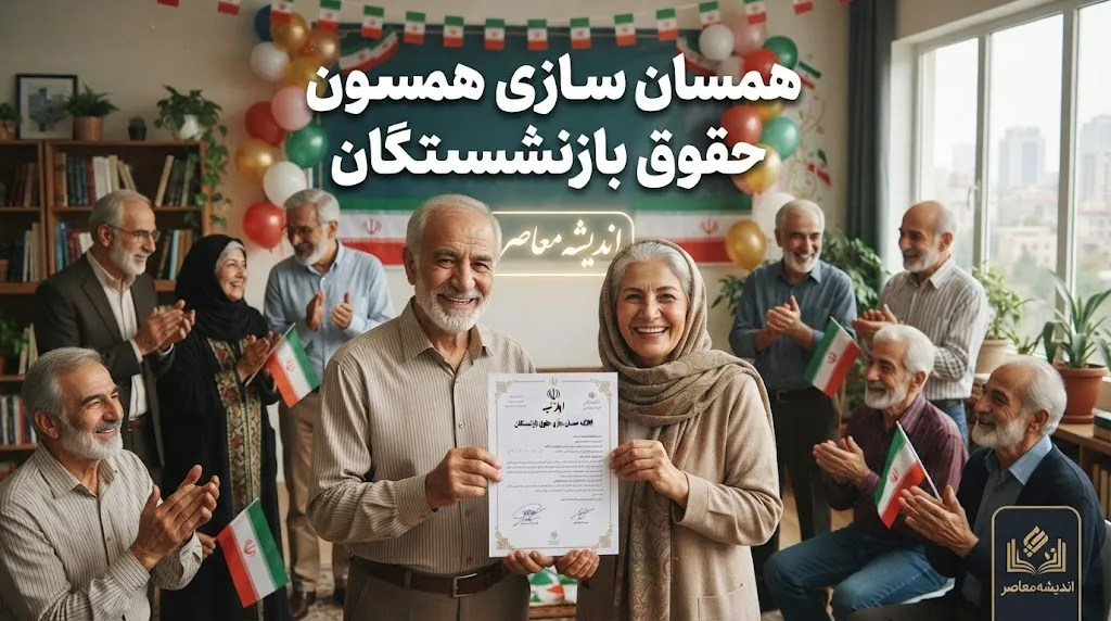 پله آخر همسان سازی حقوق بازنشستگان ۱۴۰۵ رسید | آخرین مرحله ۳۰ درصدی همسان سازی اجرا شد + جزئیات افزایش حقوق و وضعیت معوقات بازنشستگان