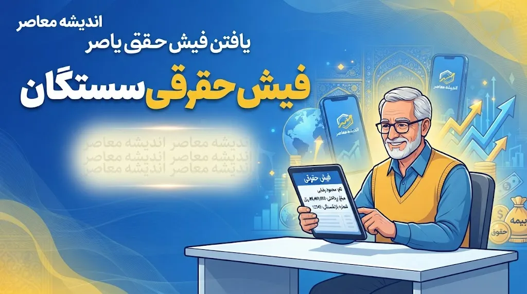 دریافت فیش حقوقی بازنشستگان؛ راهنمای کامل و جامع برای صندوق‌های مختلف