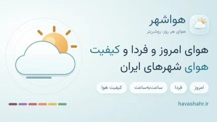 هواشهر چیست؟ معرفی سرویس جامع پیش‌بینی آب‌وهوا و کیفیت هوای شهرهای ایران