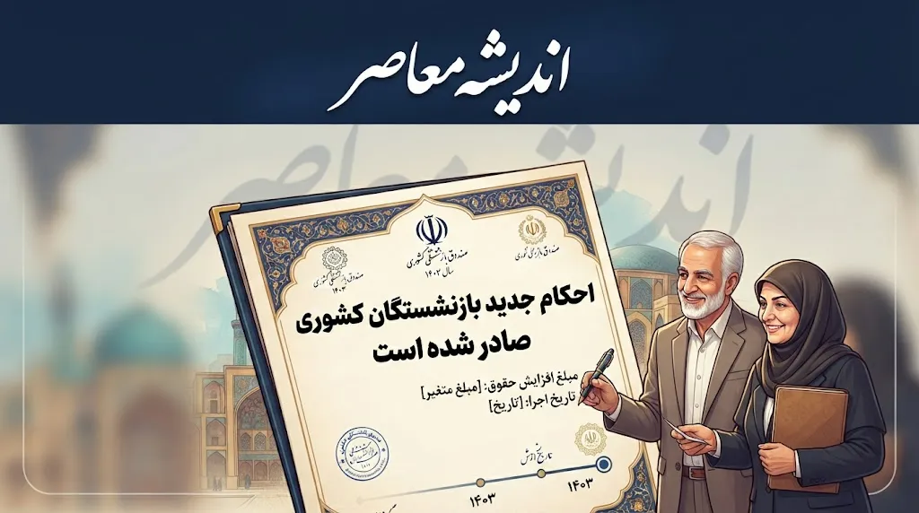 مشاهده فیش حقوقی بازنشستگان کشوری ۱۴۰۵ | لینک مستقیم سامانه دریافت فیش حقوقی مهرماه با کد ملی