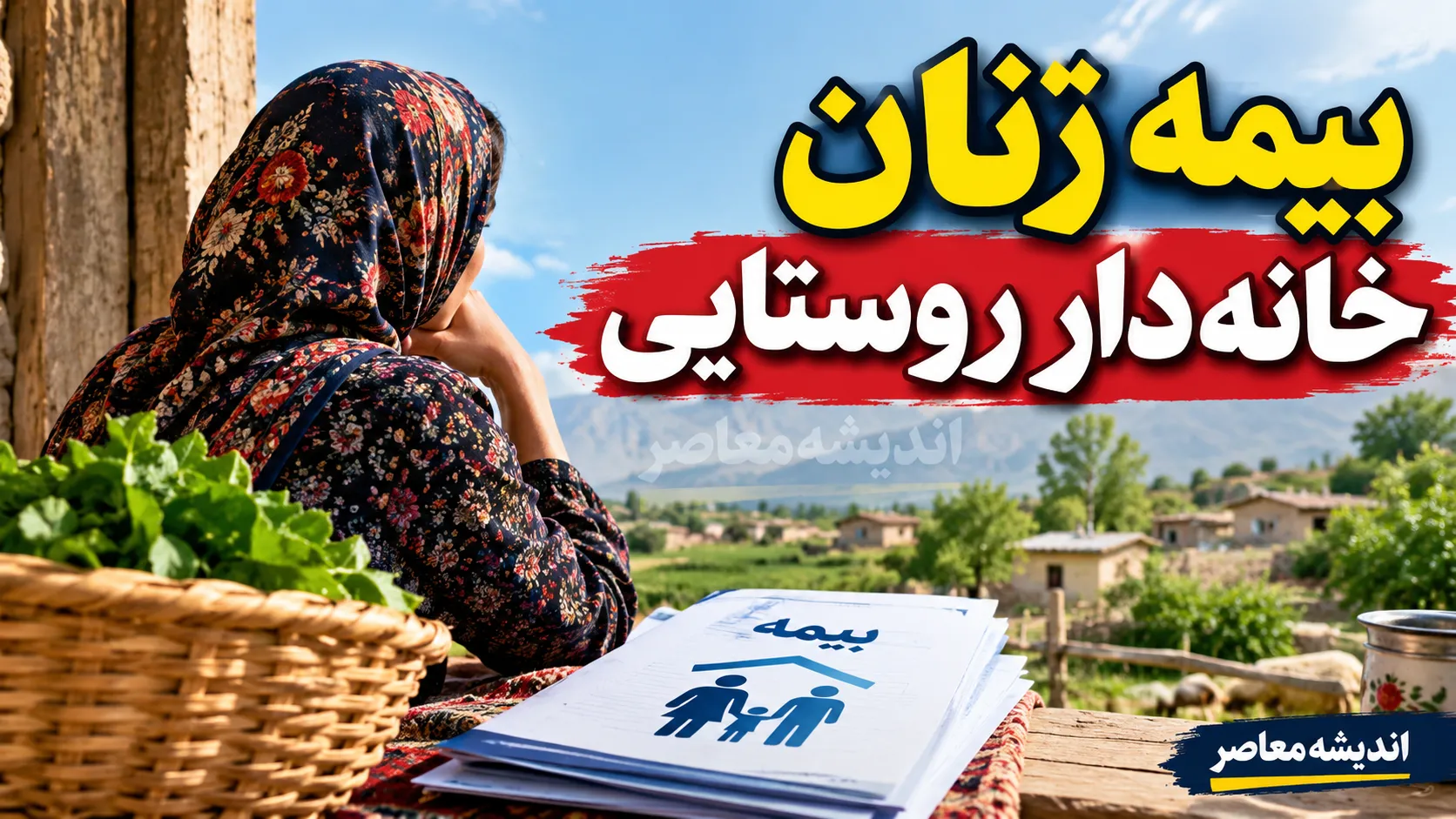 بیمه زنان خانه دار روستایی ۱۴۰۵ | شرایط بیمه رایگان مادران روستایی و عشایری