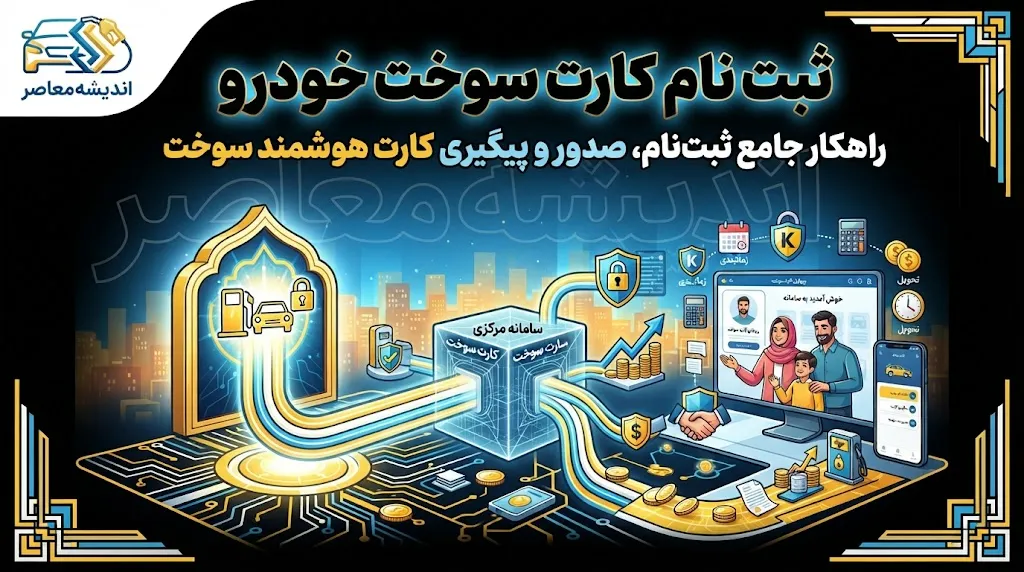 ثبت نام کارت سوخت اینترنتی ۱۴۰۵؛ سامانه درخواست کارت سوخت و مراحل ثبت‌نام