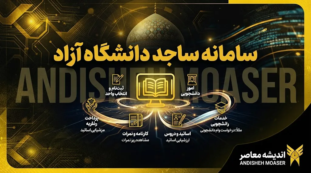 سامانه ساجد ۱۴۰۵ | ورود، ثبت نام و خدمات سامانه ساجد دانشگاه آزاد