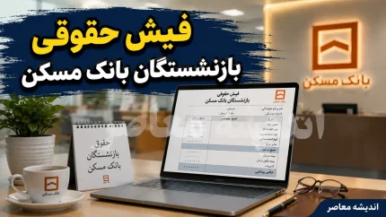 فیش حقوقی بازنشستگان بانک مسکن مهر ۱۴۰۵ | راهنمای مشاهده و دریافت فیش حقوقی بازنشستگان بانک مسکن