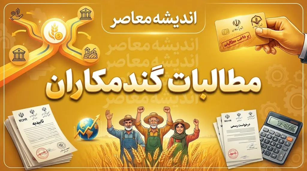 پول گندم کی واریز می‌شود؟ | آخرین خبر از زمان پرداخت مطالبات گندمکاران در مهر ۱۴۰۵