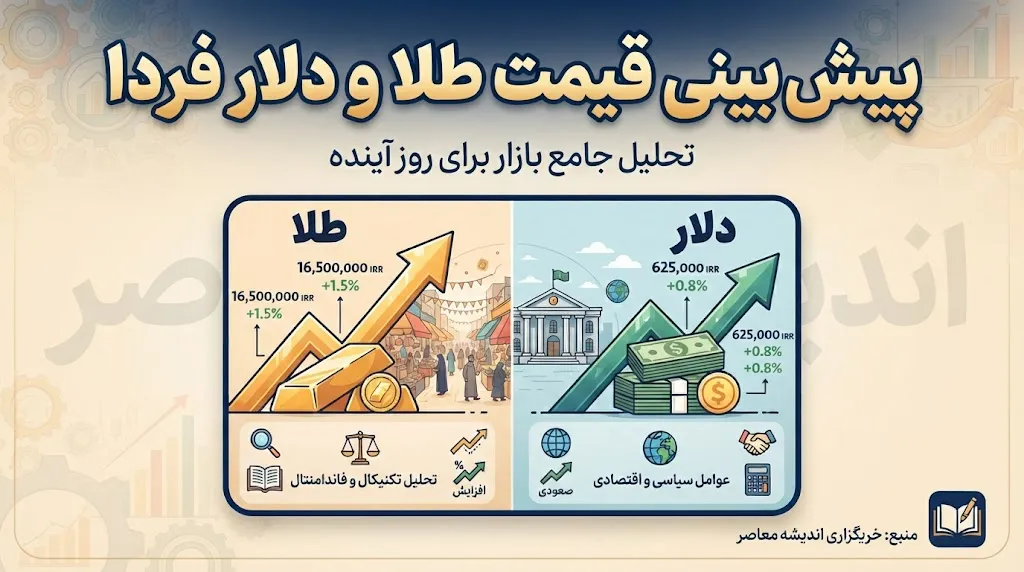 پیش بینی قیمت طلا و دلار فردا جمعه 10 شهریور 1402؛ طلا و دلار چه قیمتی می شوند؟